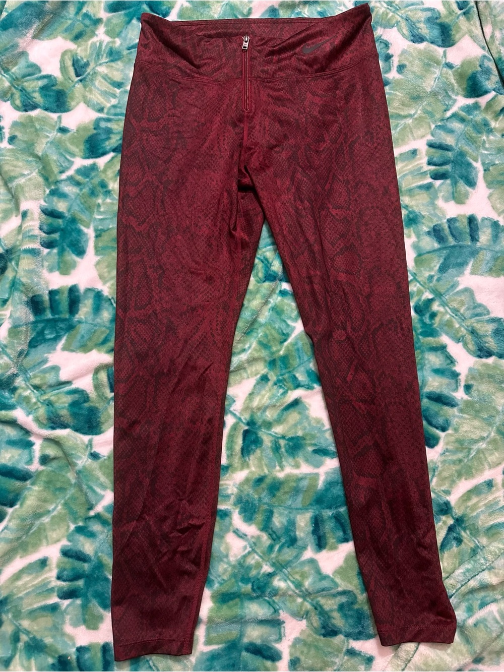 Nike Zip Up Leggings,M